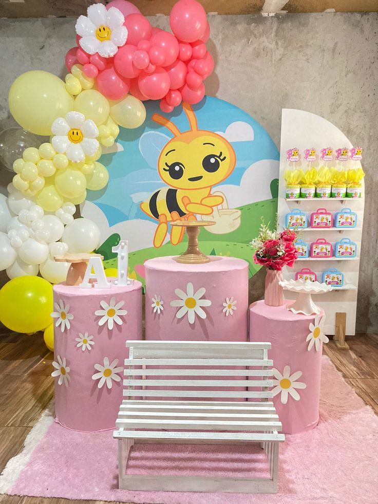 Ideas para Fiestas de Abejita Chiquitita : Decoración, Mesas y Detalles Únicos