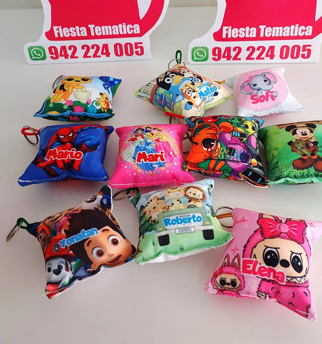 Cojin llaveros Sublimados Personalizados