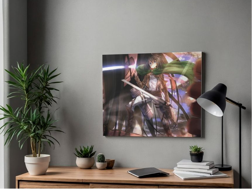Póster Anime Attack on Titan en Foam Board - Image 2