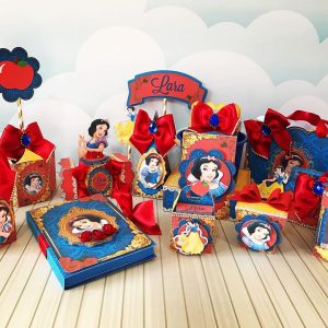 Pack de Blancanieves Cajitas Personalizadas