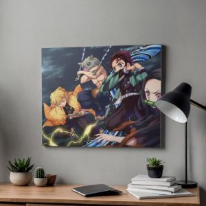 Póster Demon Slayer en Foam Board