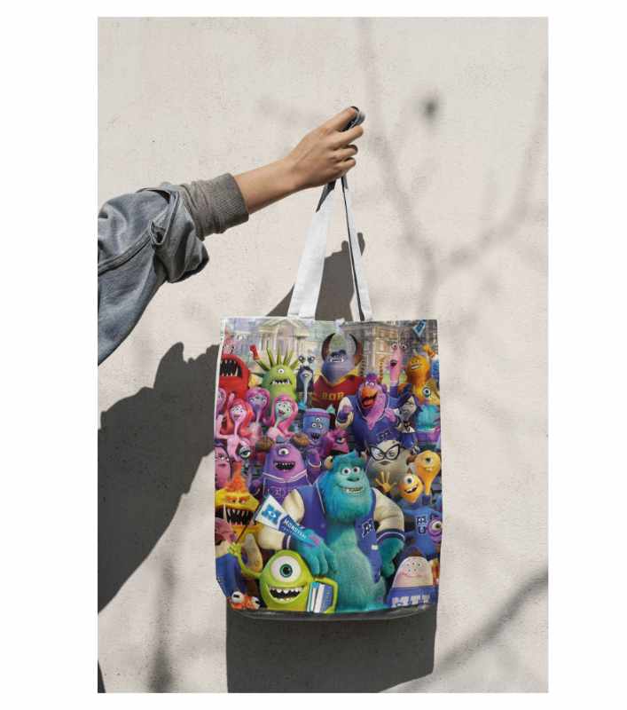 Bolsas de Monsters, Inc. Sublimadas para Sorpresas Personalizadas: ¡El recuerdo ideal para tu fiesta! ¿Buscas un detalle único y duradero para los invitados de tu fiesta infantil o evento especial? Nuestras bolsas sublimadas para sorpresas son la opción perfecta para dar ese toque mágico a tu celebración.