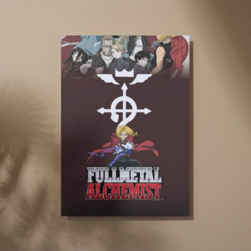 Póster Fullmetal Alchemist en Foam Board