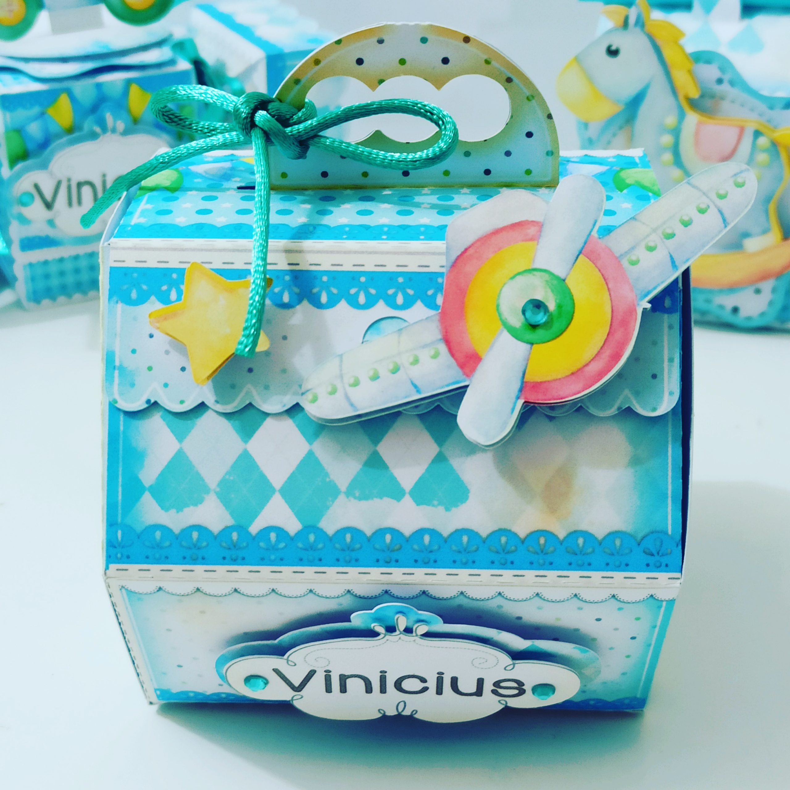 Pack de baby shower niño Cajitas Personalizadas - Image 3