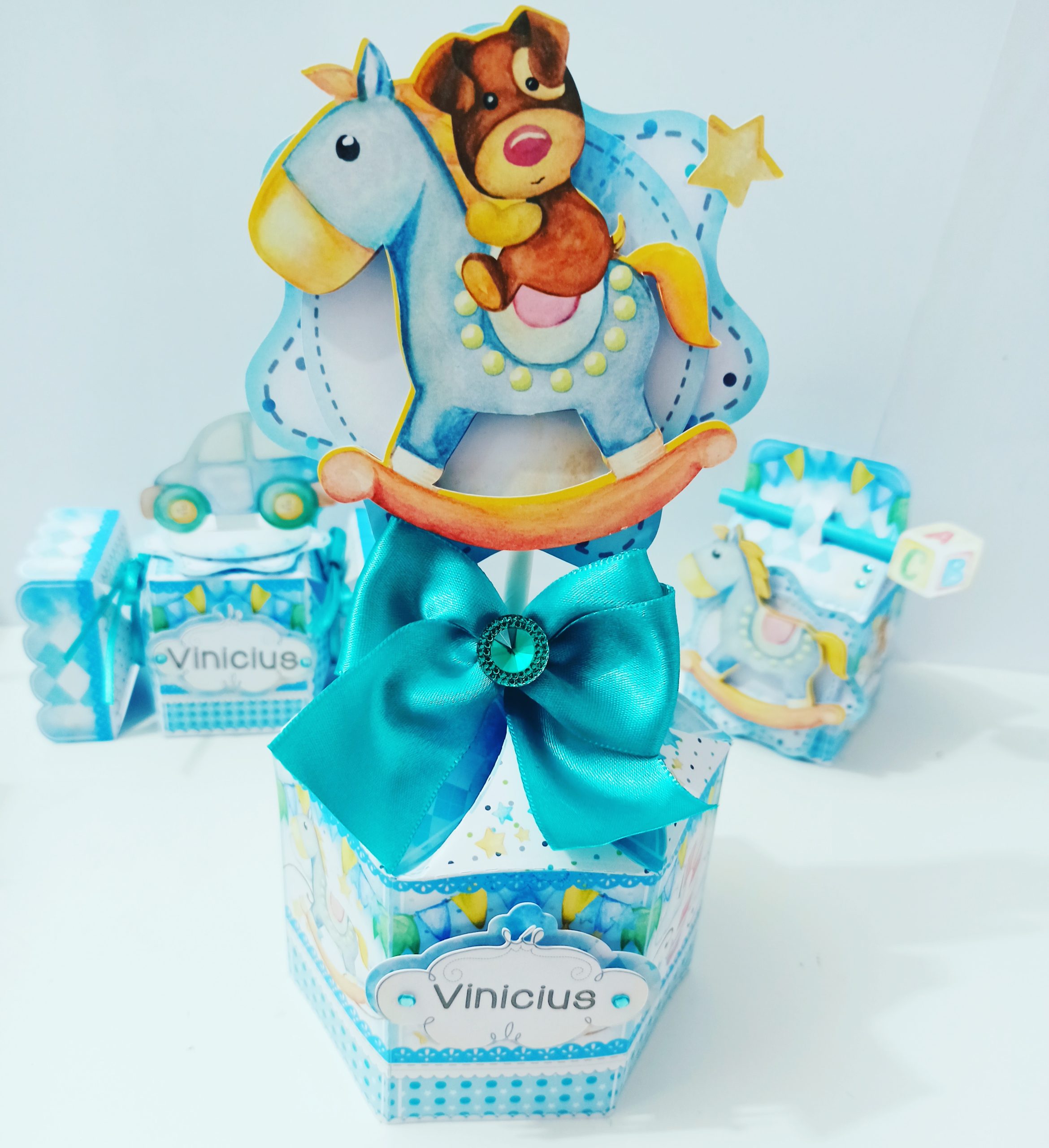 Pack de baby shower niño Cajitas Personalizadas - Image 10