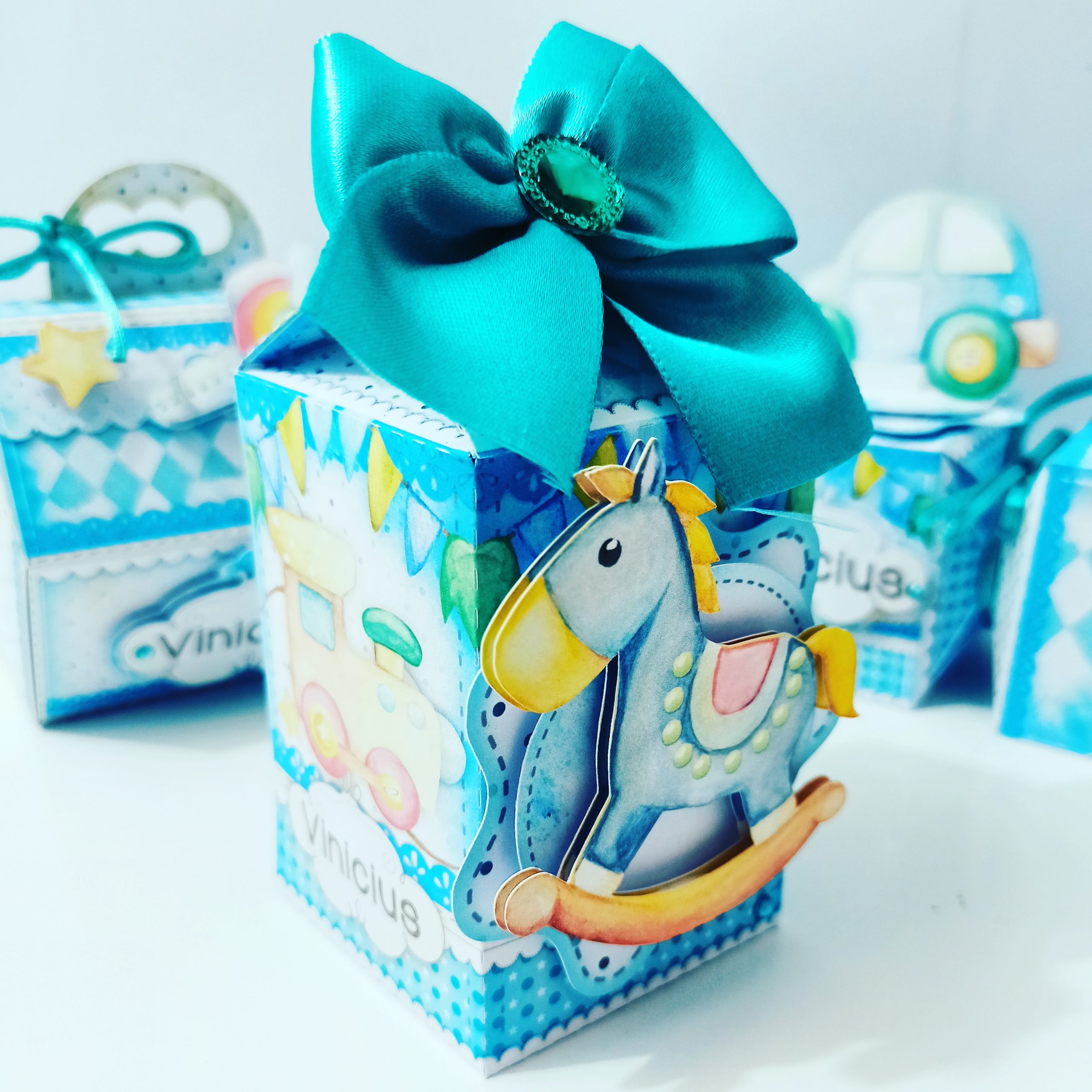 Pack de baby shower niño Cajitas Personalizadas - Image 13
