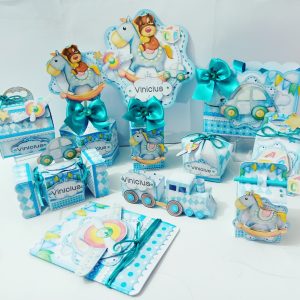 Pack de baby shower niño Cajitas Personalizadas