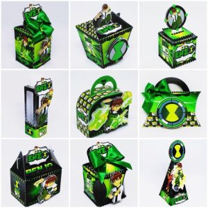 Pack de Ben 10 Cajitas Personalizadas