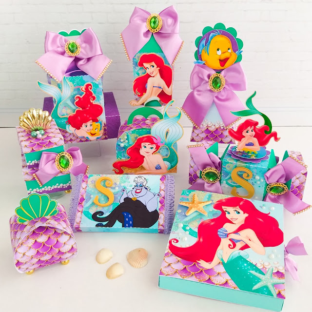 Pack de La Sirenita Personalizadas