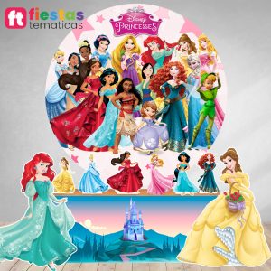 Pack Banner Las Princesas Personalizado