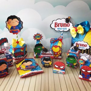 Pack La Liga de la Justicia Personalizadas