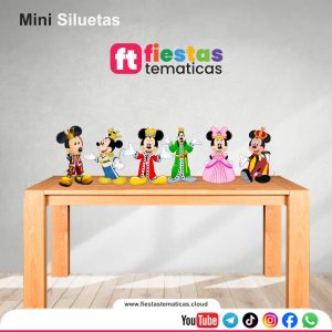 Si buscas una decoración que marque la diferencia, nuestras mini siluetas de 20 cm son la solución perfecta. Olvídate de los adornos de cartón que se doblan o pierden color; en Fiestas Tematicas apostamos por la calidad profesional.