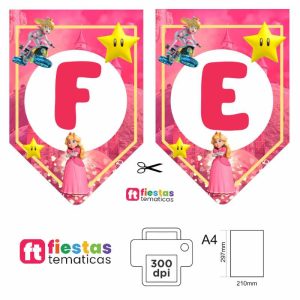 ¿Estás buscando la decoración perfecta para celebrar un cumpleaños inolvidable? Nuestro banderín temático con el texto "Feliz Cumpleaños" es el elemento infaltable para transformar cualquier espacio de manera rápida y linda.