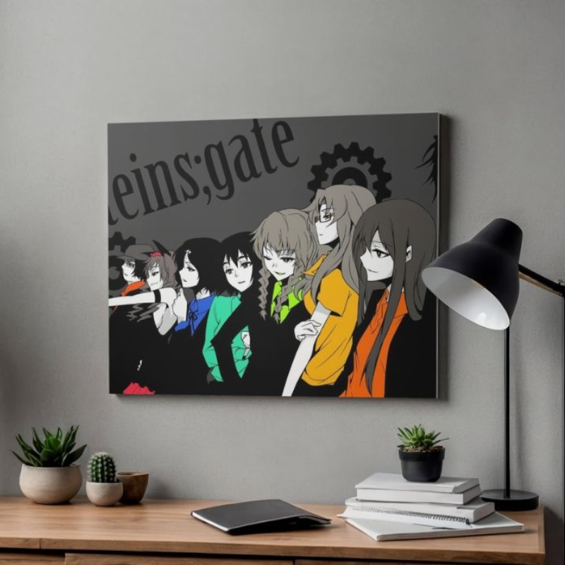 Póster Anime Steins Gate en Foam Board - Image 2