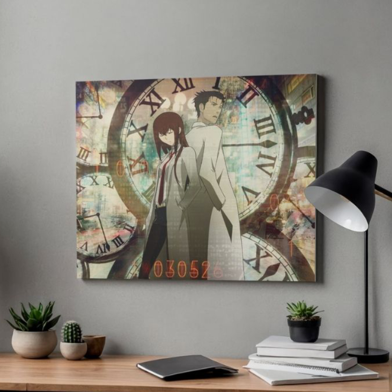 Póster Anime Steins Gate en Foam Board - Image 3