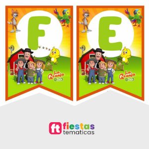 En los detalles está la verdadera magia de una fiesta inolvidable. Dale ese toque especial y exclusivo a tu celebración con nuestro banderín de cumpleaños personalizado de La Granja de Zenon, diseñado con acabado profesional para sorprender al festejado y a todos tus invitados.