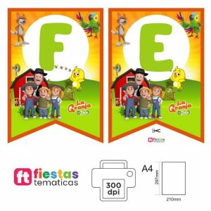 Banderin La Granja de Zenon