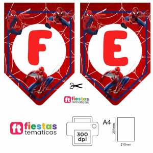 Dale un toque especial a tu fiesta con nuestro Banderín Spiderman"Feliz Cumpleaños" 🎈 ¿Estás buscando la decoración perfecta para celebrar un cumpleaños inolvidable? Nuestro banderín temático con el texto "Feliz Cumpleaños" es el elemento infaltable para transformar cualquier espacio de manera rápida y linda.
