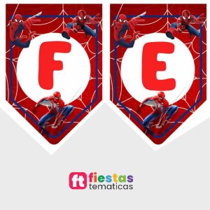 En los detalles está la verdadera magia de una fiesta inolvidable. Dale ese toque especial y exclusivo a tu celebración con nuestro banderín de cumpleaños personalizado de Spiderman, diseñado con acabado profesional para sorprender al festejado y a todos tus invitados.