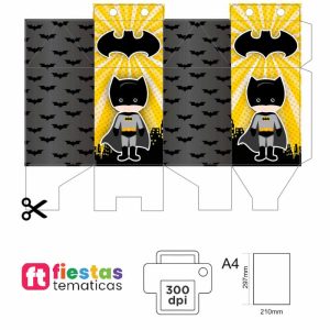 Dale un toque dulce, delicado y profesional a tu evento con nuestra Cajita Milk Box temática de Batman. Es la opción perfecta para personalizar tu mesa de dulces, entregar pequeños recuerdos o simplemente destacar la decoración de tu fiesta de una manera especial y económica.
