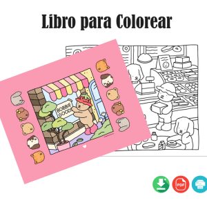 Libro para Colorear de Bobbie Goods en formato PDF