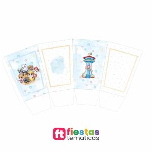 🍿 Cajitas de Pop Corn Personalizadas de la Patrulla Canina para Fiestas y Eventos Haz que tu mesa de dulces destaque con estas espectaculares cajitas de pop corn diseñadas especialmente para tu celebración. Son el recuerdo perfecto y un elemento decorativo que a niños y adultos les encantará.