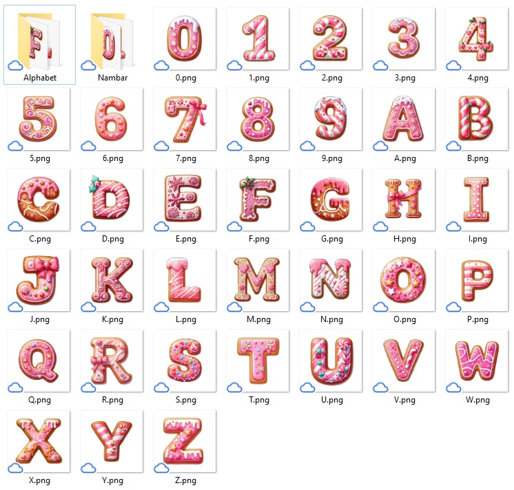 Letras números de la temática Candy bar Personalizado - Image 2