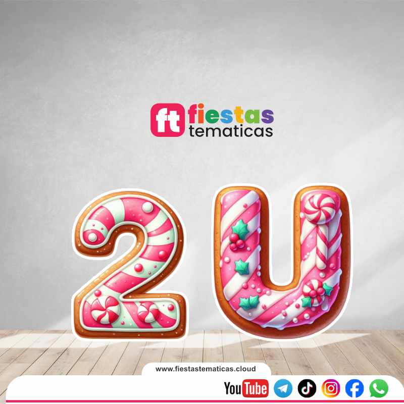Transforma la decoración de tu fiesta con nuestras Letras números de la temática Candy bar. Creadas con un acabado impecable, son el elemento perfecto para destacar en la mesa principal, la entrada del evento o como el fondo ideal para las fotos de recuerdo.