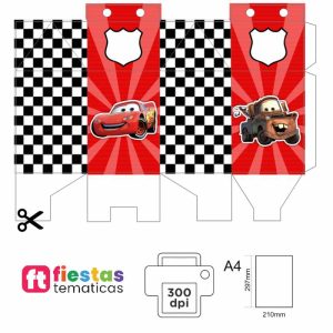 Dale un toque dulce, delicado y profesional a tu evento con nuestra Cajita Milk Box temática de Carros. Es la opción perfecta para personalizar tu mesa de dulces, entregar pequeños recuerdos o simplemente destacar la decoración de tu fiesta de una manera especial y económica.