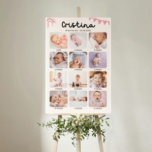 Cuadro de Collage de Fotos Personalizados- modelo 2