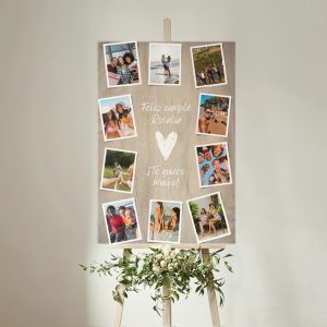 Cuadro de Collage de Fotos Personalizados- modelo 1