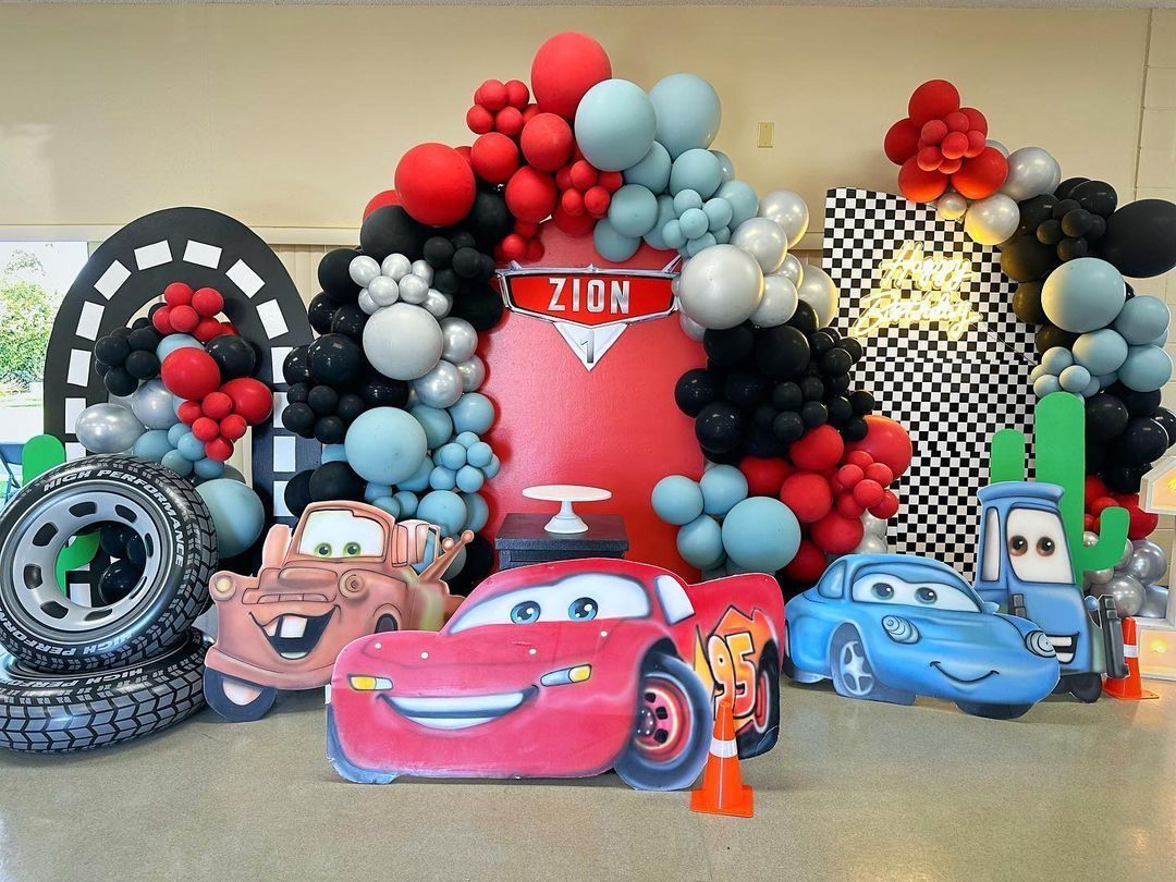 Ideas para Fiestas de carros : Decoración, Mesas y Detalles Únicos