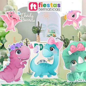 Kit de Siluetas de Dino Friends para niña