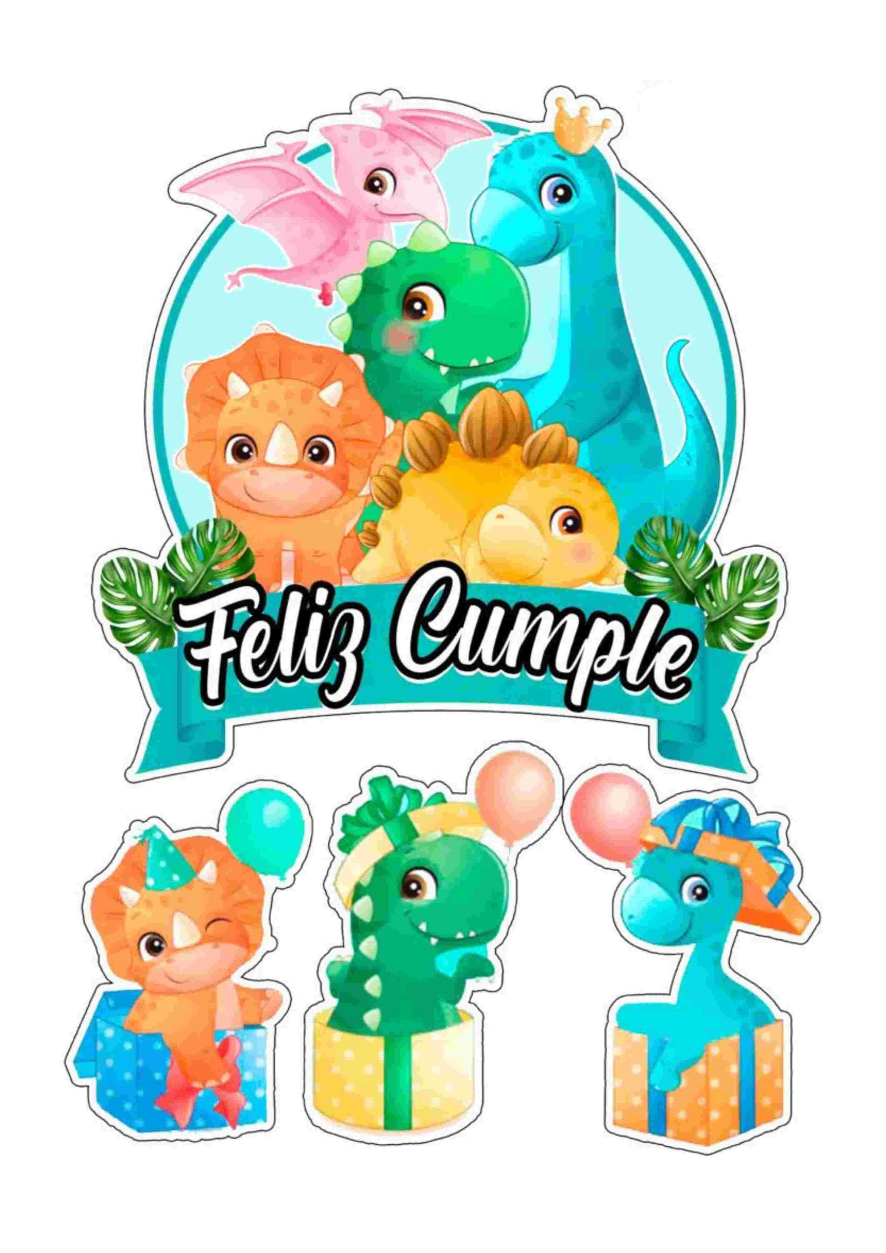 Toppers Dino Friends Gratis