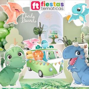 Kit de Siluetas de Dino Friends para niño