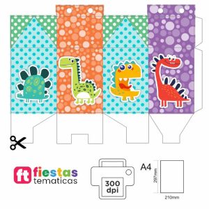 Dale un toque dulce, delicado y profesional a tu evento con nuestra Cajita Milk Box temática de Dinosaurio Acuarela. Es la opción perfecta para personalizar tu mesa de dulces, entregar pequeños recuerdos o simplemente destacar la decoración de tu fiesta de una manera especial y económica.
