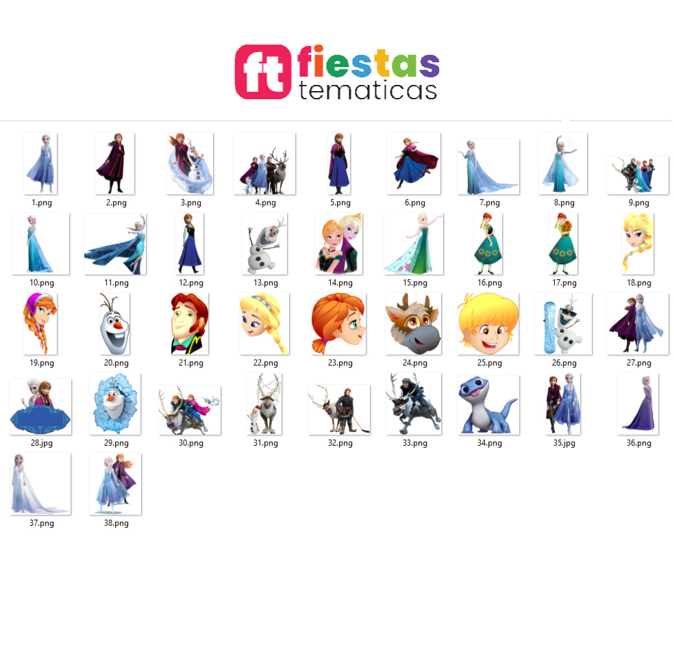 Pack Banner Frozen Personalizado - Image 2