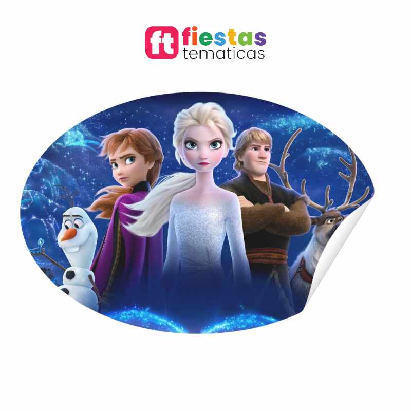 Vinil para Piso Frozen Personalizado - Image 2
