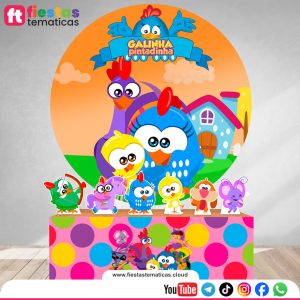 Pack Banner La Gallina Pintadita Personalizado