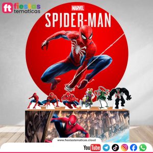 Pack Banner de Spiderman Personalizado