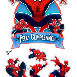 Toppers Spiderman Gratis