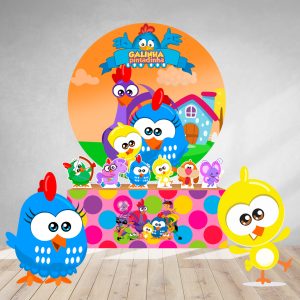 Pack Banner Gallina Pintadita Personalizado