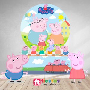 Pack Banner Peppa Pig Personalizado