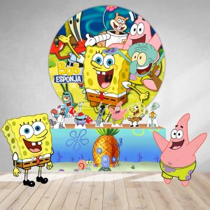 Pack Banner Bob Esponja Personalizado