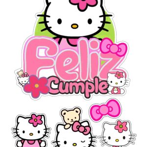 Toppers Hello Kitty Gratis