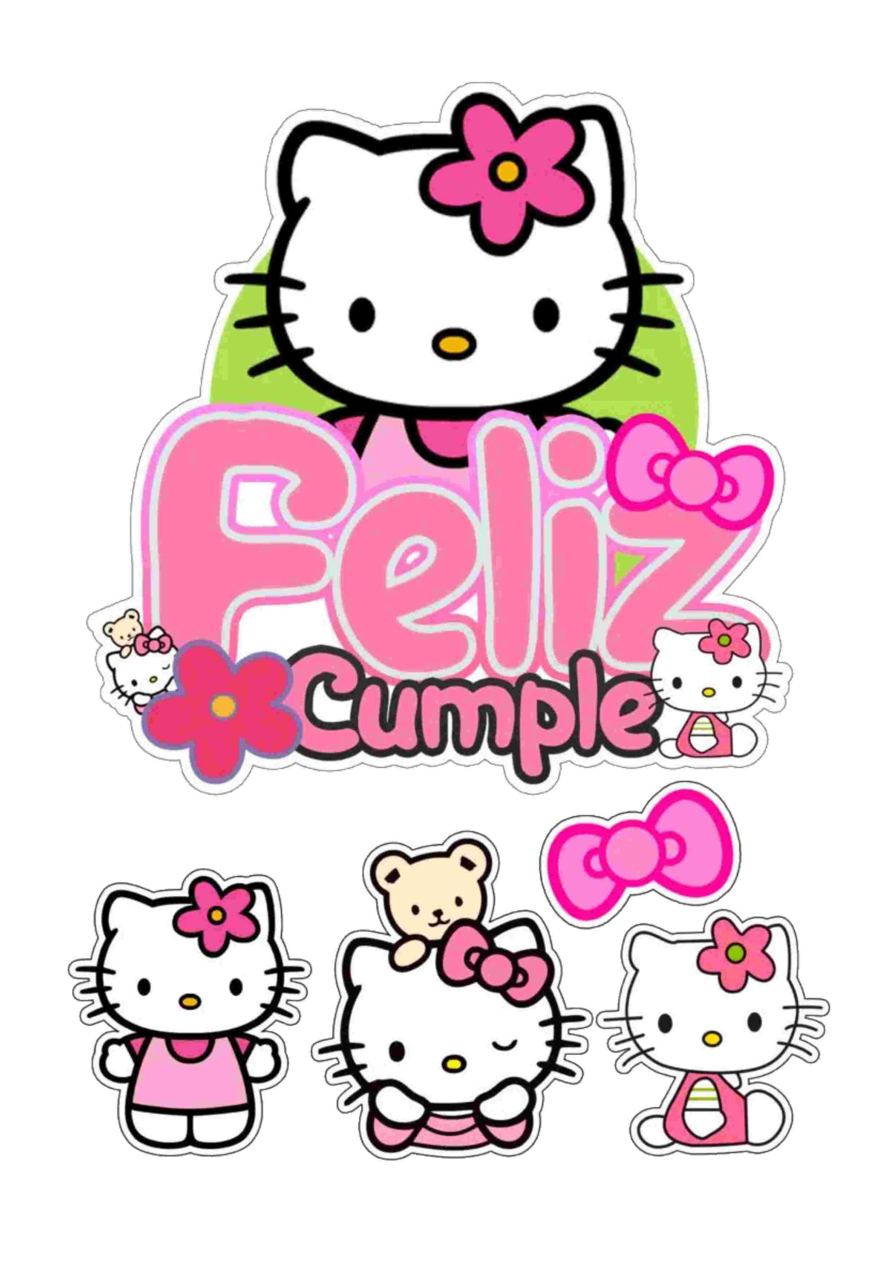 Toppers Hello Kitty Gratis