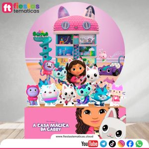 Pack Banner La casa de muñecas de Gabby Personalizado