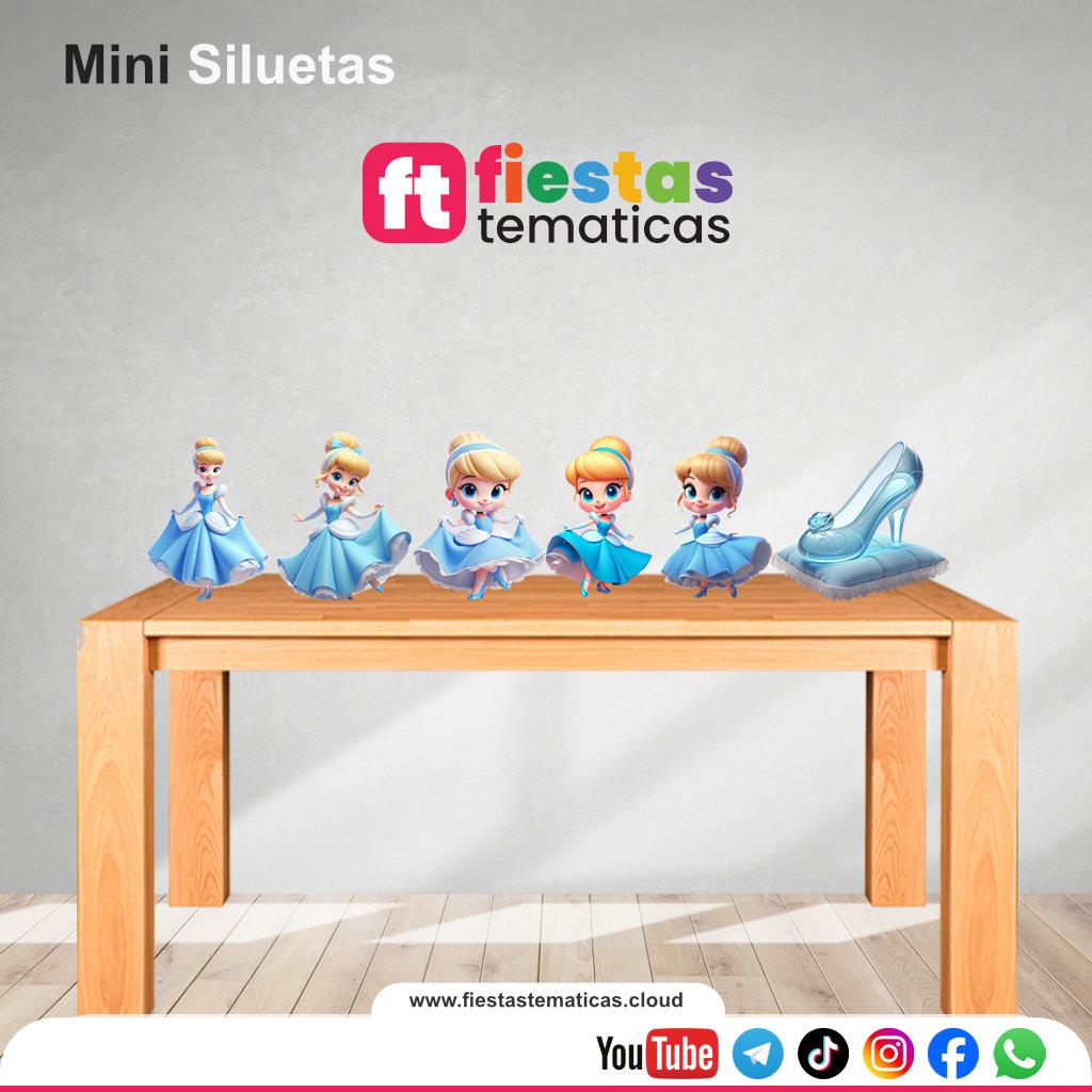 Si buscas una decoración que marque la diferencia, nuestras mini siluetas de 20 cm son la solución perfecta. Olvídate de los adornos de cartón que se doblan o pierden color; en Fiestas Tematicas apostamos por la calidad profesional.