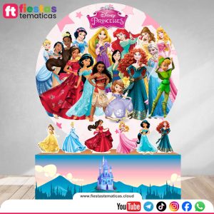 Pack Banner Las Princesas Personalizado