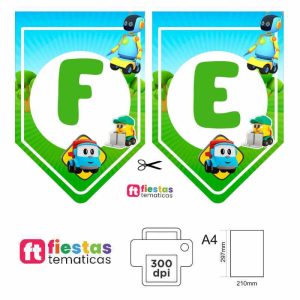 ¿Estás buscando la decoración perfecta para celebrar un cumpleaños inolvidable? Nuestro banderín temático con el texto "Feliz Cumpleaños" es el elemento infaltable para transformar cualquier espacio de manera rápida y linda.